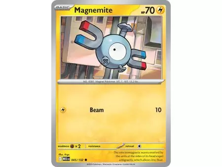 Magnemite (Common) – ME01 Mega Evolution | Carta POKEMON en México