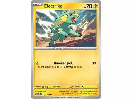 Electrike (Common) – ME01 Mega Evolution | Carta POKEMON en México