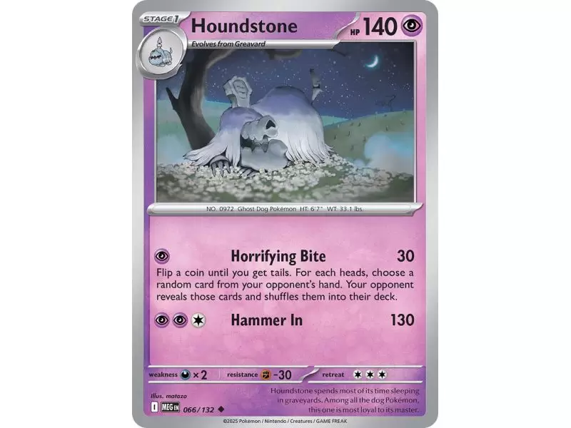 Houdstone (Uncommon) – ME01 Mega Evolution | Carta POKEMON en México