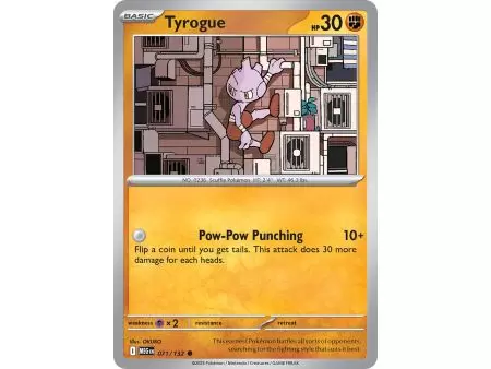 Tyrogue (Common) – ME01 Mega Evolution | Carta POKEMON en México
