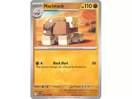 Naclstack (Common) – ME01 Mega Evolution | Carta POKEMON en México