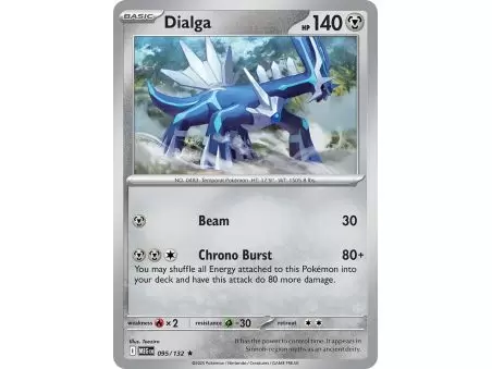 Dialga (Rare Holofoil) – ME01 Mega Evolution | Carta POKEMON en México