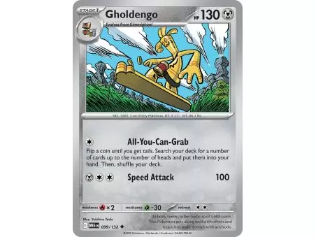 Gholdengo (Uncommon) – ME01 Mega Evolution | Carta POKEMON en México