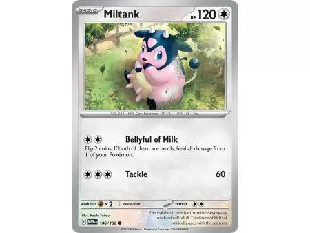 Miltank (Common) – ME01 Mega Evolution | Carta POKEMON en México