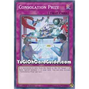 Consolation Prize (Common) – 2019 Gold Sarcophagus Mega Pack | Carta YUGIOH en México