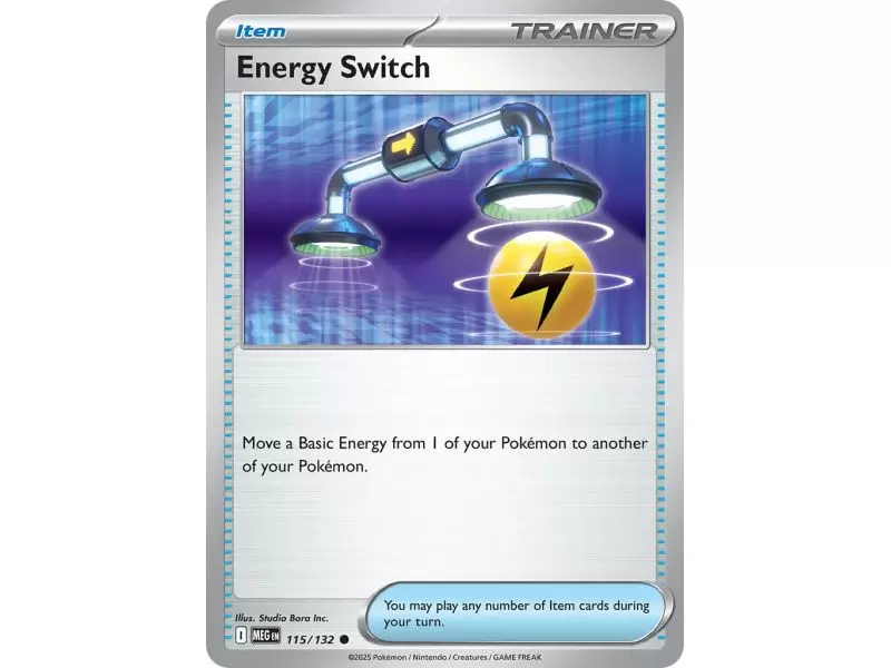 Energy Switch (Common) – ME01 Mega Evolution | Carta POKEMON en México