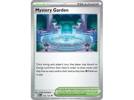 Mystery Garden (Uncommon) – ME01 Mega Evolution | Carta POKEMON en México