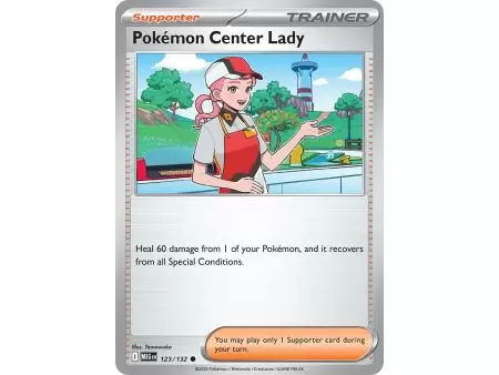 Pokemon Center Lady (Common) – ME01 Mega Evolution | Carta POKEMON en México