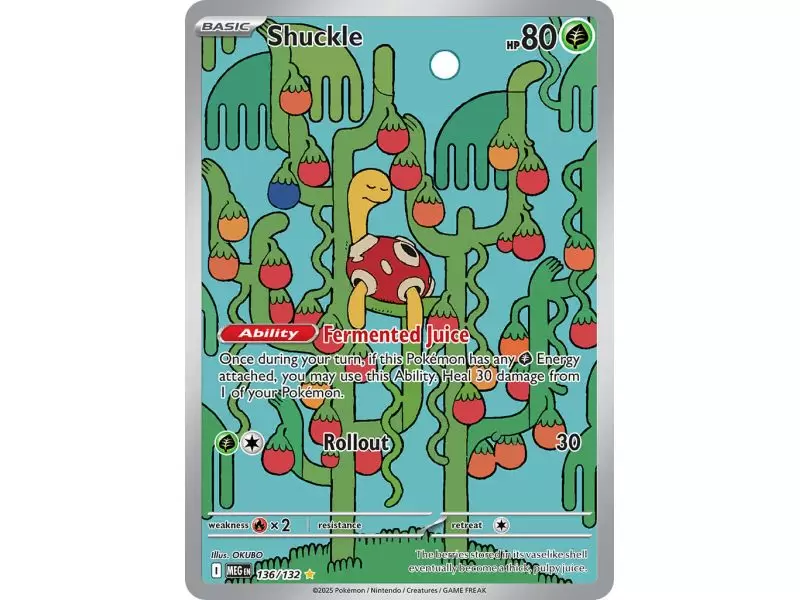 Shuckle (Illustration Rare) – ME01 Mega Evolution | Carta POKEMON en México