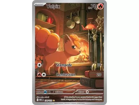 Vulpix (Illustration Rare) – ME01 Mega Evolution | Carta POKEMON en México