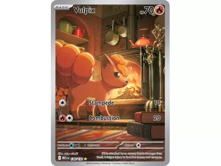 Vulpix (Illustration Rare) – ME01 Mega Evolution | Carta POKEMON en México