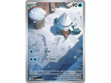 Snover (Illustration Rare) – ME01 Mega Evolution | Carta POKEMON en México