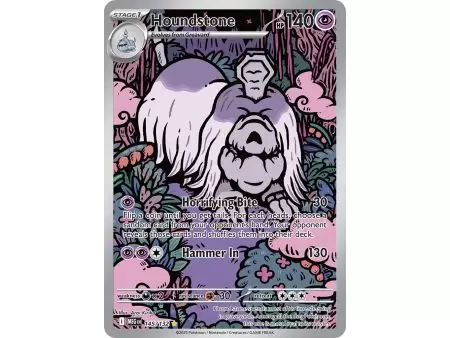 Houndstone (Illustration Rare) – ME01 Mega Evolution | Carta POKEMON en México