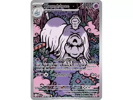 Houndstone (Illustration Rare) – ME01 Mega Evolution | Carta POKEMON en México