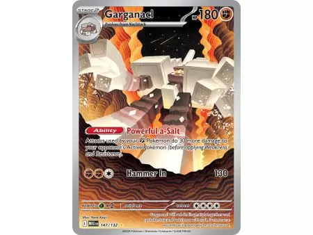 Garganacl (Illustration Rare) – ME01 Mega Evolution | Carta POKEMON en México