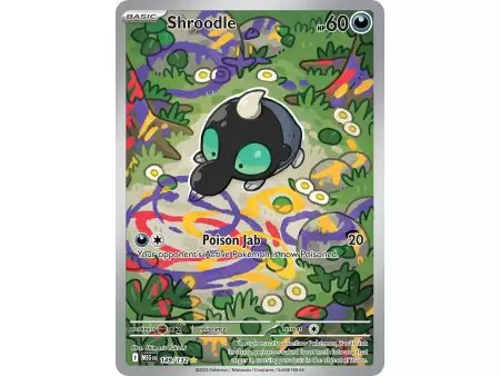 Shroodle (Illustration Rare) – ME01 Mega Evolution | Carta POKEMON en México