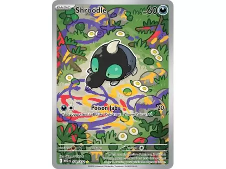 Shroodle (Illustration Rare) – ME01 Mega Evolution | Carta POKEMON en México