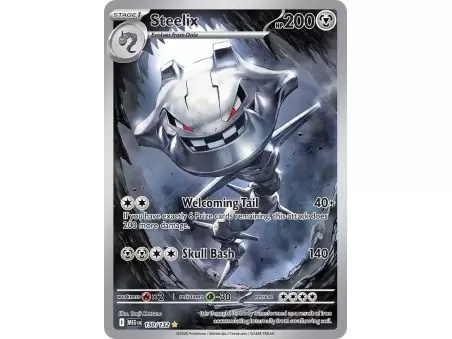 Steelix (Illustration Rare) – ME01 Mega Evolution | Carta POKEMON en México