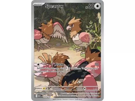 Spearow (Illustration Rare) – ME01 Mega Evolution | Carta POKEMON en México