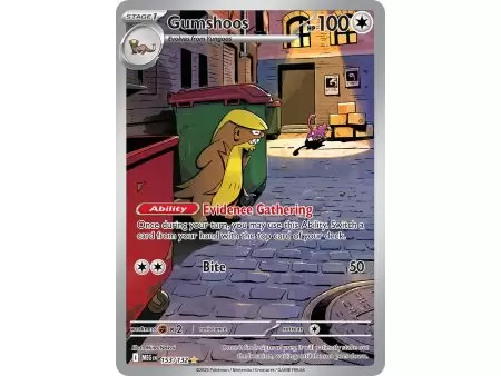 Gumshoos (Illustration Rare) – ME01 Mega Evolution | Carta POKEMON en México