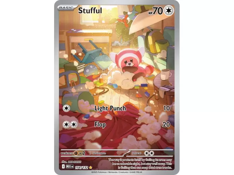 Stufful (Illustration Rare) – ME01 Mega Evolution | Carta POKEMON en México