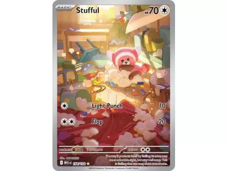 Stufful (Illustration Rare) – ME01 Mega Evolution | Carta POKEMON en México