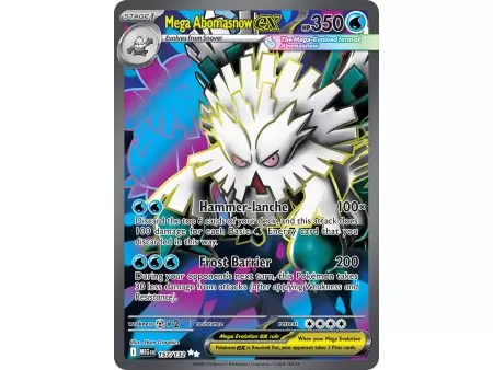 Mega Abomasnow ex (Ultra Rare) – ME01 Mega Evolution | Carta POKEMON en México