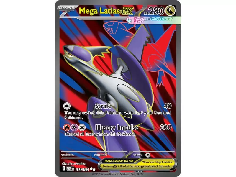 Mega Latias ex (Ultra Rare) – ME01 Mega Evolution | Carta POKEMON en México