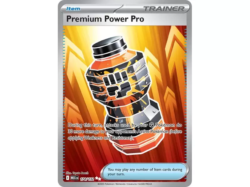 Premium Power Pro (Ultra Rare) – ME01 Mega Evolution | Carta POKEMON en México