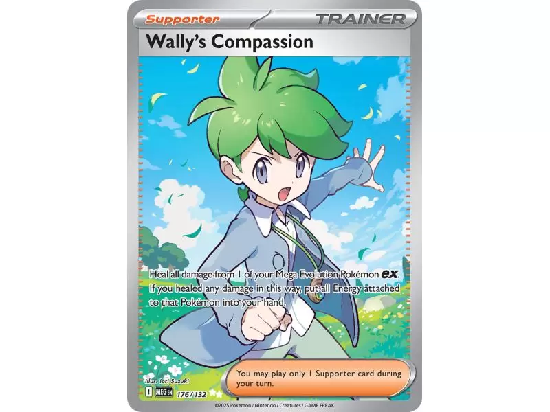 Wally's Compassion (Ultra Rare) – ME01 Mega Evolution | Carta POKEMON en México