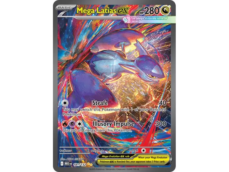 Mega Latias ex (Special Illustration Rare) – ME01 Mega Evolution | Carta POKEMON en México