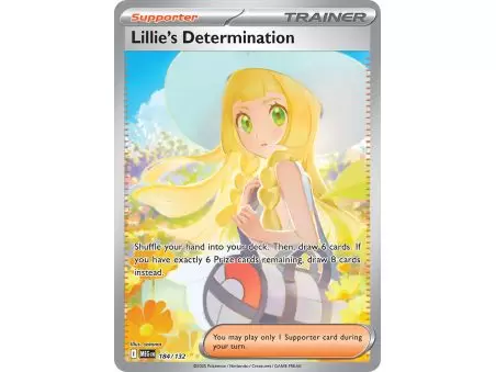 Lillie's Determination (Special Illustration Rare) – ME01 Mega Evolution | Carta POKEMON en México