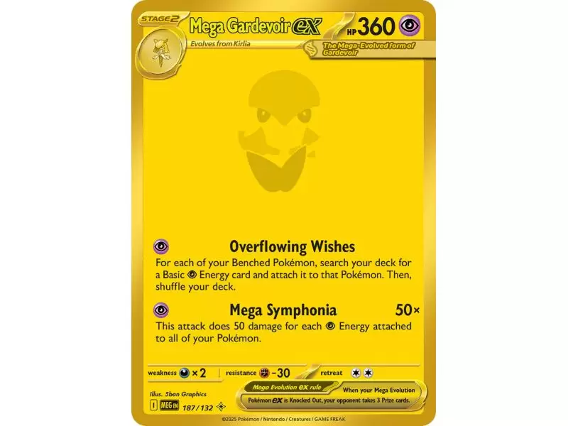 Mega Gardevoir ex (Mega Hyper Rare) – ME01 Mega Evolution | Carta POKEMON en México