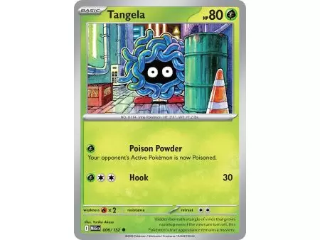 Tangela (Common/Reverse Holofoil) – ME01 Mega Evolution | Carta POKEMON en México