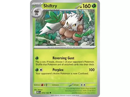 Shiftry (Uncommon/Reverse Holofoil) – ME01 Mega Evolution | Carta POKEMON en México