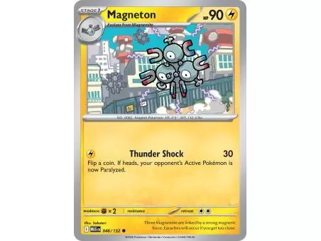 Magneton (Common/Reverse Holofoil) – ME01 Mega Evolution | Carta POKEMON en México