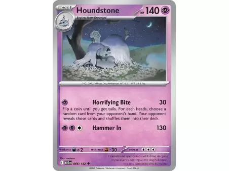 Houdstone (Uncommon/Reverse Holofoil) – ME01 Mega Evolution | Carta POKEMON en México