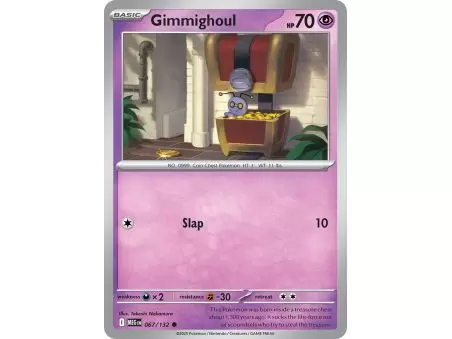 Gimmighoul (Common/Reverse Holofoil) – ME01 Mega Evolution | Carta POKEMON en México