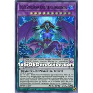 D/D/D Super Doom King Purple Armageddon (Super Rare) – 2019 Gold Sarcophagus Mega Pack | Carta YUGIOH en México