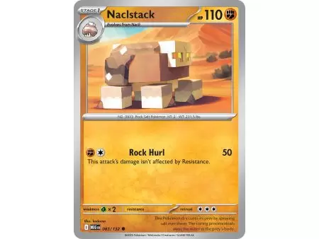 Naclstack (Common/Reverse Holofoil) – ME01 Mega Evolution | Carta POKEMON en México