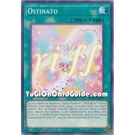 Ostinato (Common) – 2019 Gold Sarcophagus Mega Pack | Carta YUGIOH en México