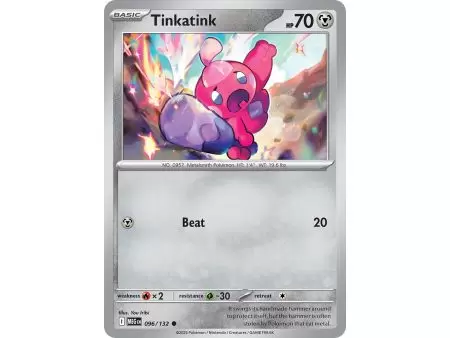 Tinkatink (Common/Reverse Holofoil) – ME01 Mega Evolution | Carta POKEMON en México