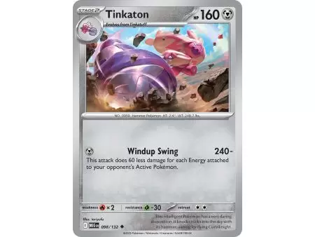 Tinkaton (Uncommon/Reverse Holofoil) – ME01 Mega Evolution | Carta POKEMON en México