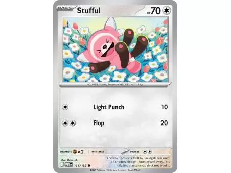 Stufful (Common/Reverse Holofoil) – ME01 Mega Evolution | Carta POKEMON en México