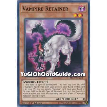 Vampire Retainer (Common) – 2019 Gold Sarcophagus Mega Pack | Carta YUGIOH en México