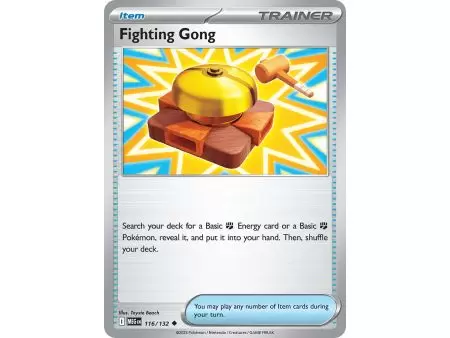 Fighting Gong (Uncommon/Reverse Holofoil) – ME01 Mega Evolution | Carta POKEMON en México