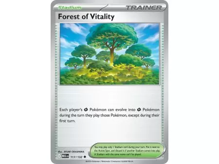 Forest of Vitality (Uncommon/Reverse Holofoil) – ME01 Mega Evolution | Carta POKEMON en México