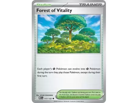 Forest of Vitality (Uncommon/Reverse Holofoil) – ME01 Mega Evolution | Carta POKEMON en México
