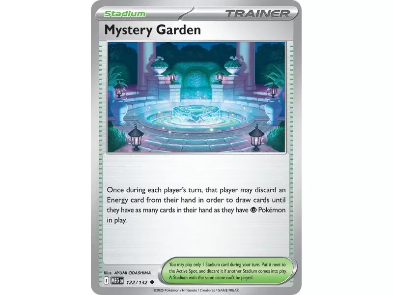 Mystery Garden (Uncommon/Reverse Holofoil) – ME01 Mega Evolution | Carta POKEMON en México