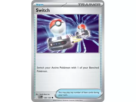 Switch (Common/Reverse Holofoil) – ME01 Mega Evolution | Carta POKEMON en México